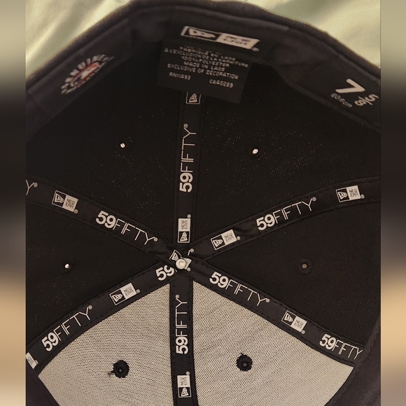 59 FIFTY LA Dodgers Hat Black 7 ⅝ - Picture 6 of 6